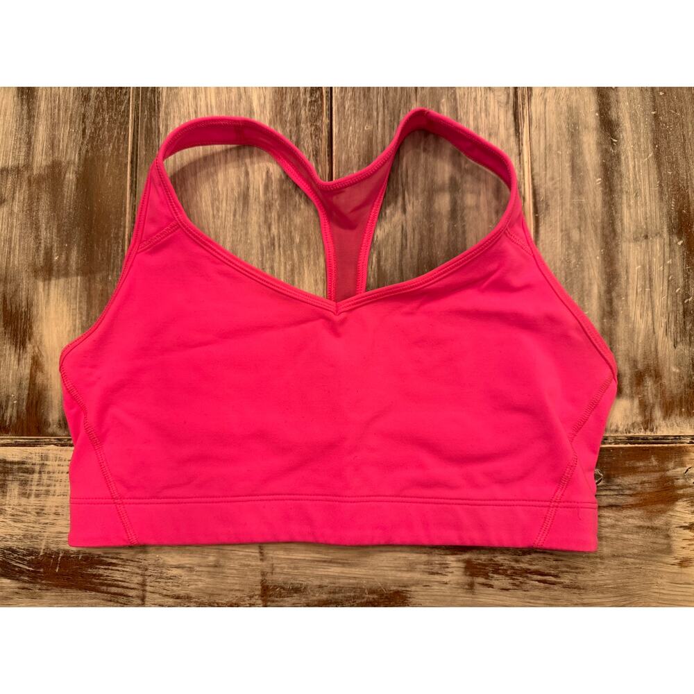 The Player By Victoria’s Secret Racerback Sports Bra Pink Size Large